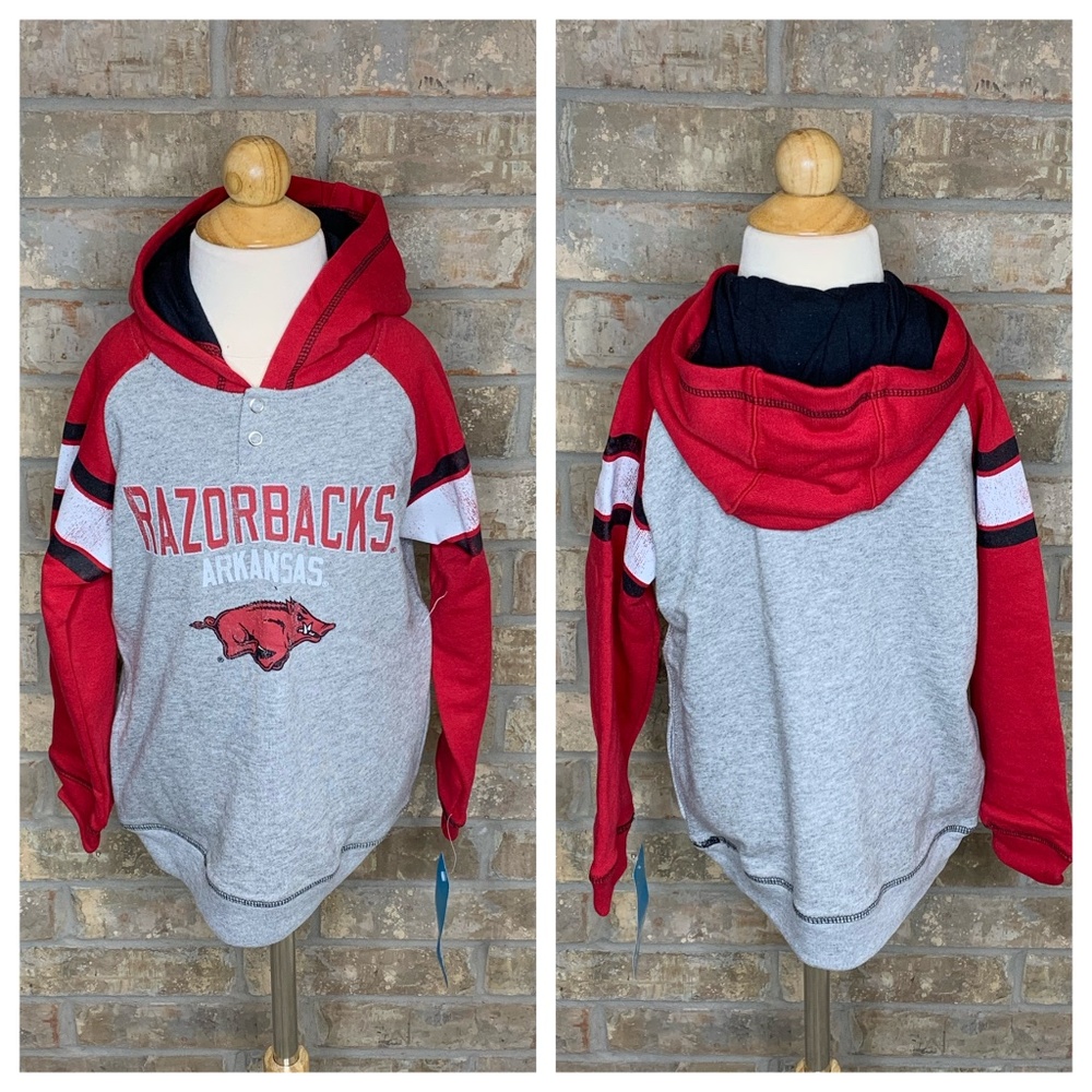 Gen2 Youth AR Razorbacks Pullover Hoodie - D3/D4